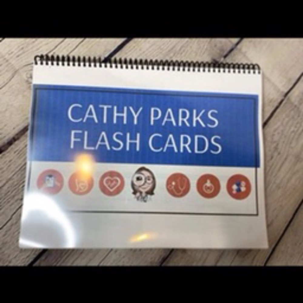 Cathy Parkes flashcards booklet